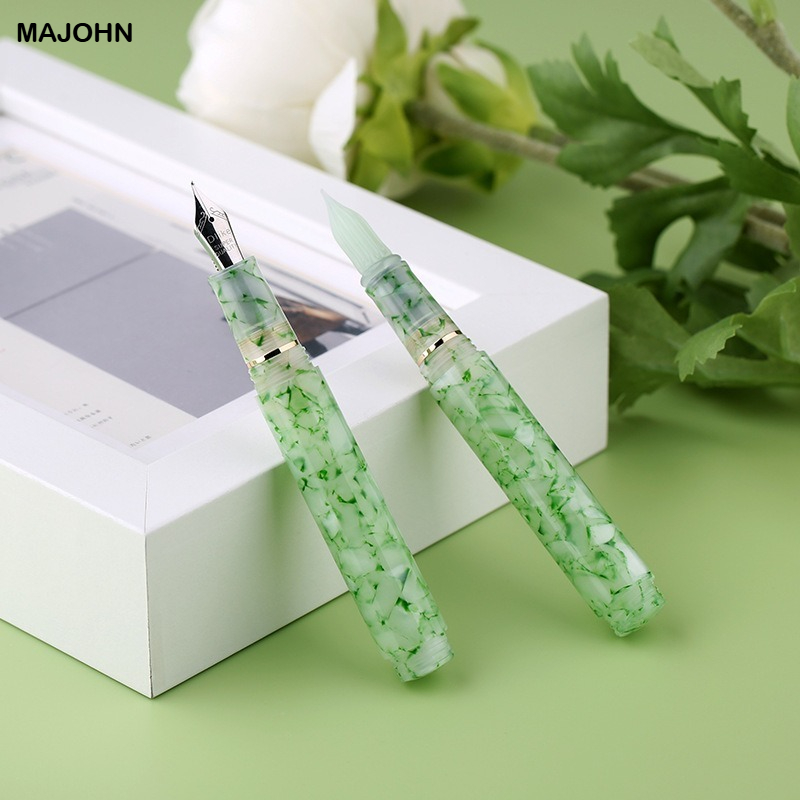 Stationery Supply Business - MAJOHN N8樹脂ガラスディップペンインクペン手作りペン先ビジネスライティング万年筆文房具オフィス学校用品