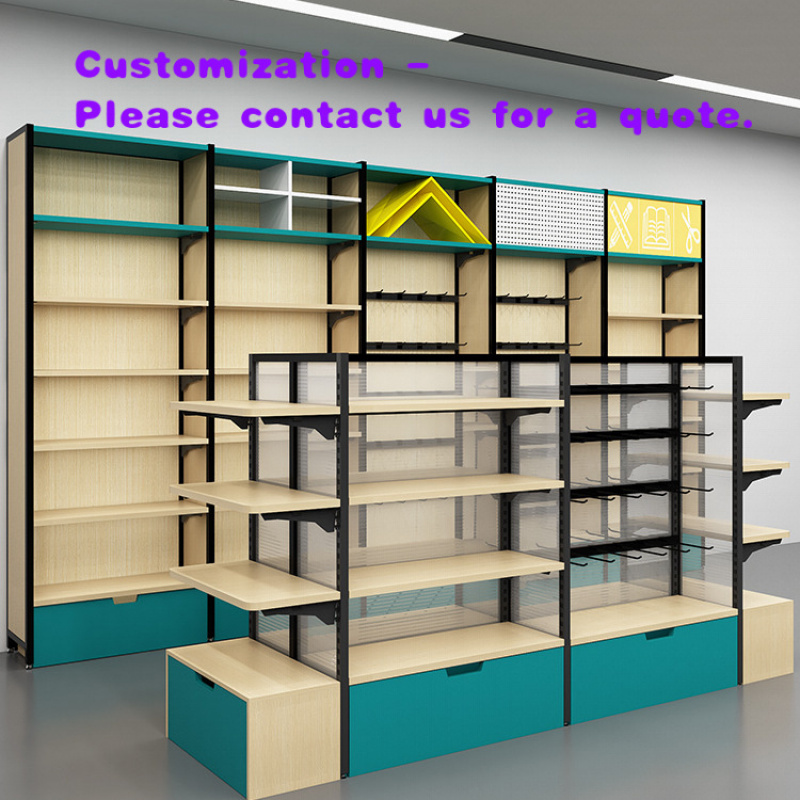 Stationery And Office Supply Stores - カスタム文具店デザイン棚 カスタムペンラック 書店 オフィス用品 スポーツ用品陳列棚 ディスプレイキャビネット
