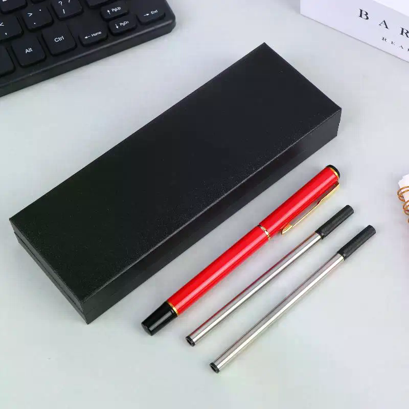 Stationery Supply Business - ギフトボックス包装高級金属ボールペンキット学校ビジネスオフィス署名ローラーペン学生文具用品