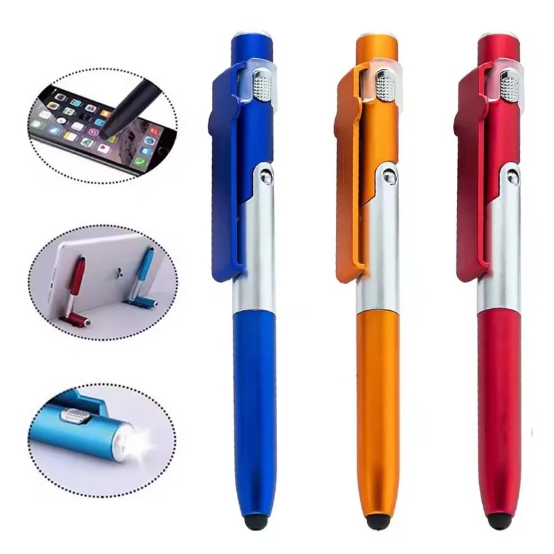 4 in 1 多機能ボールペン LEDライト付き 折りたたみ - Stationery Supplier のレビューと価格