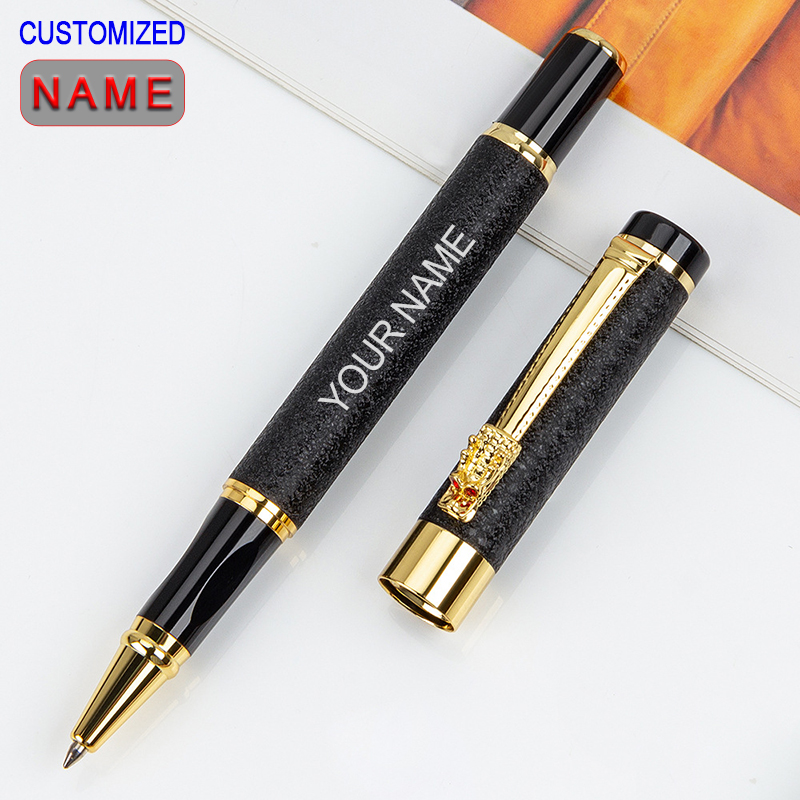 カスタム彫刻金属ジェルペン、テキスト書き込み文房具、オフィス - Stationery And Office Supply Stores のレビューと価格