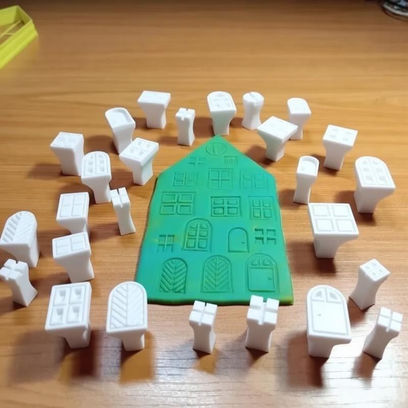 25個入りプラスチック粘土スタンプ＆モールディングキット、窓 - Wax Seal Stamp Kit のレビューと価格