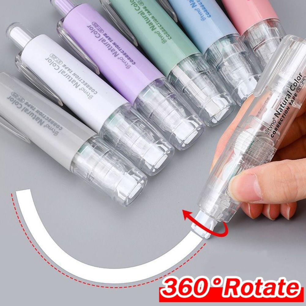 交換可能なコア補正テープ、耐久性、プレスタイプ、カラフル、変 - Correction Tape Roller のレビューと価格