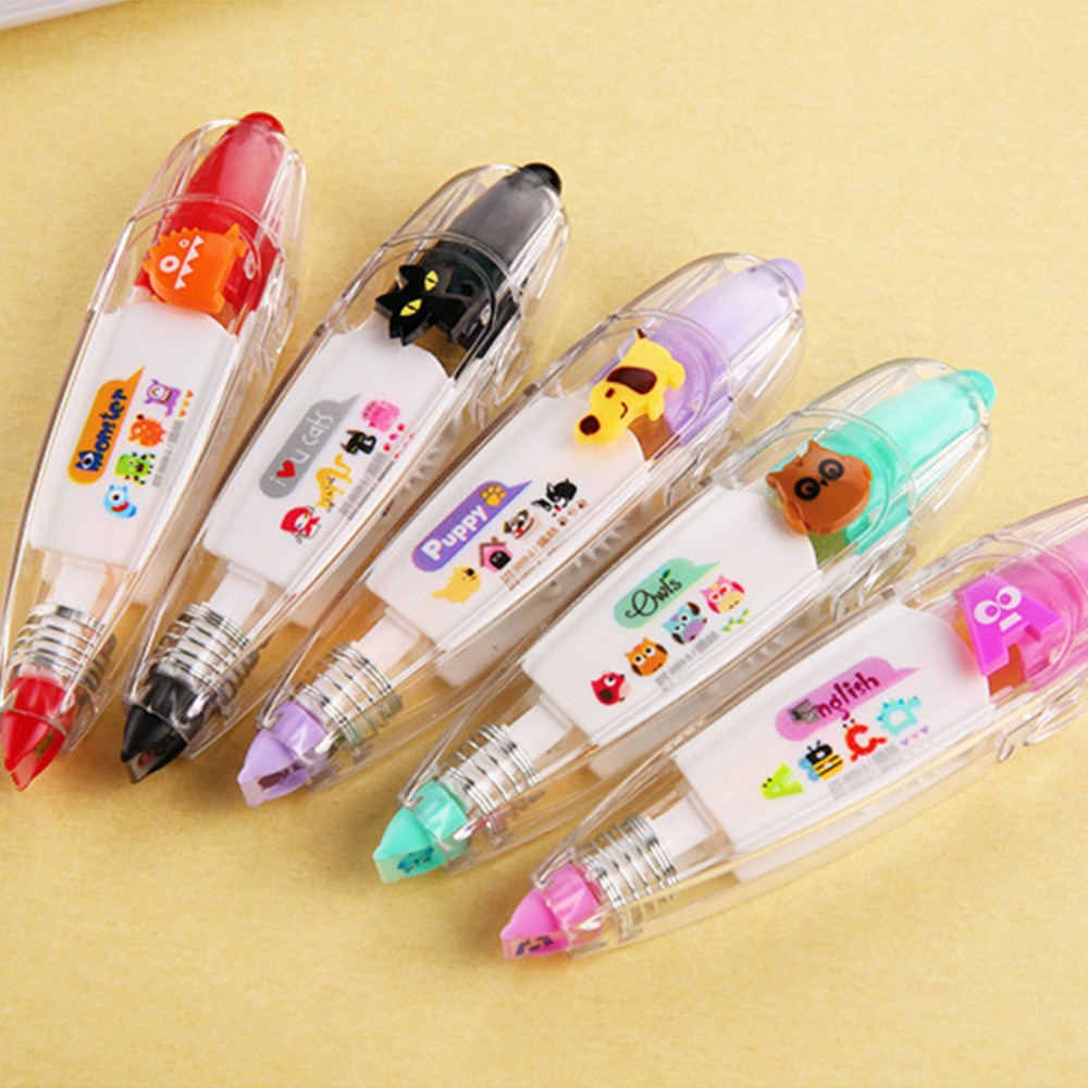 かわいいかわいい装飾修正テープ 6 ミリメートル * 4 メ - Correction Tape Roller のレビューと価格