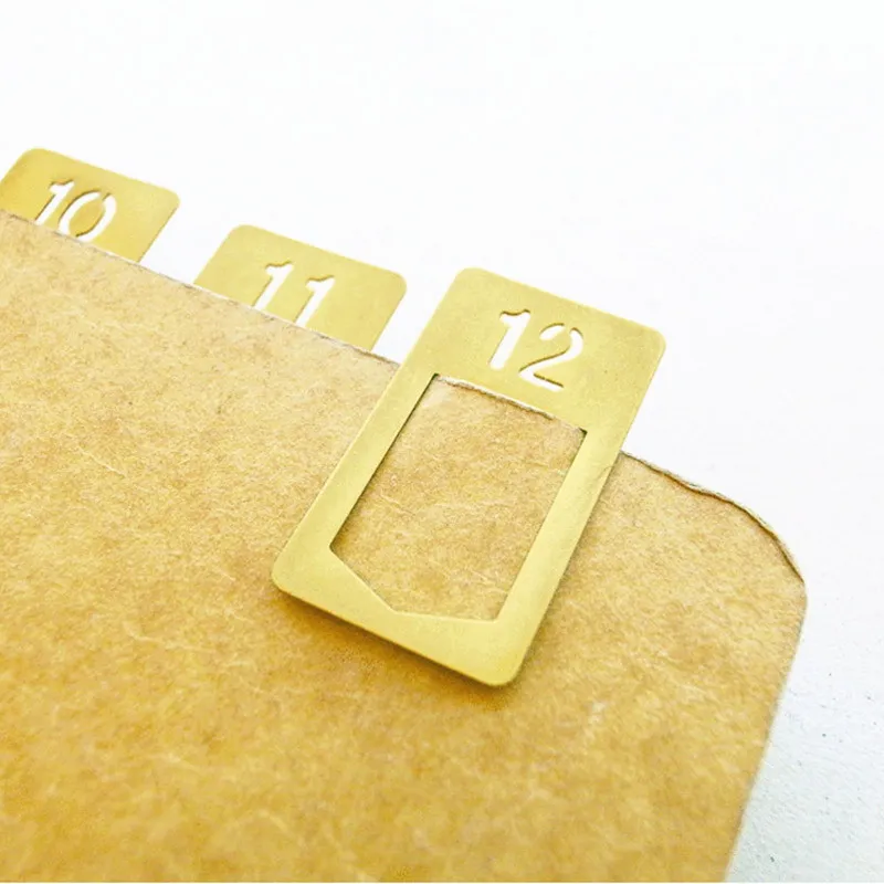 ノートブック用ヴィンテージ銅ブックマーク、ミニレトメタルブッ - Stationery And Office Supply Stores のレビューと価格