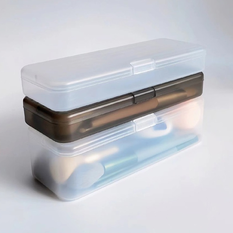 1PC 透明プラスチック化粧品収納ボックス化粧ブラシペンホル - Stationery Supplier のレビューと価格