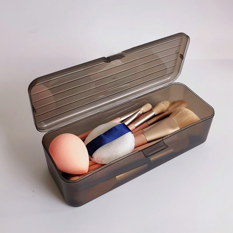 1PC 透明プラスチック化粧品収納ボックス化粧ブラシペンホル - Stationery Supplier のレビューと価格