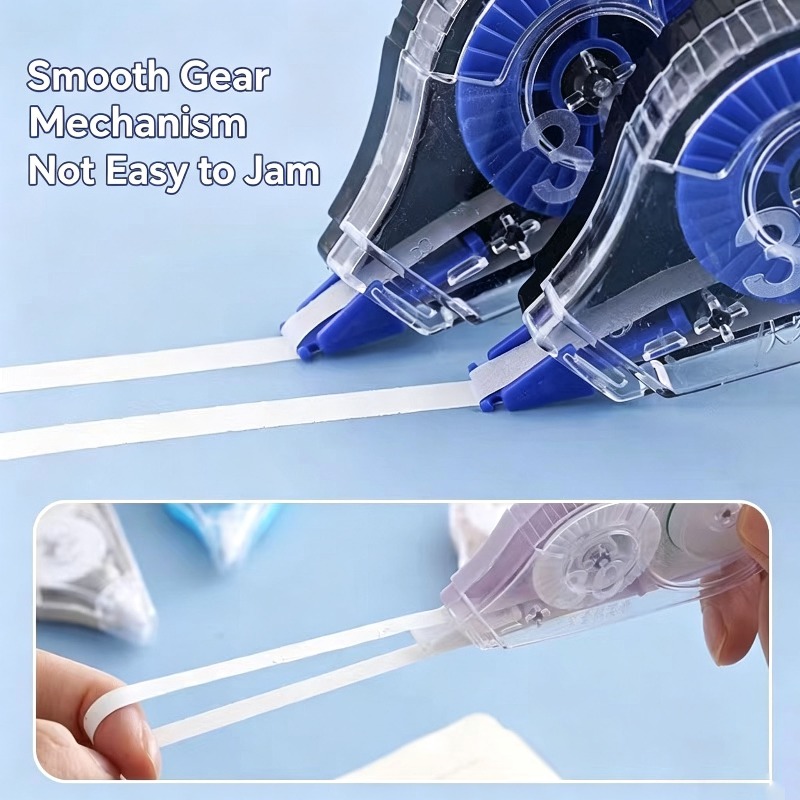 3/5個入り修正テープ 修正ローラー 8m大容量 スムーズで - Correction Tape Roller のレビューと価格
