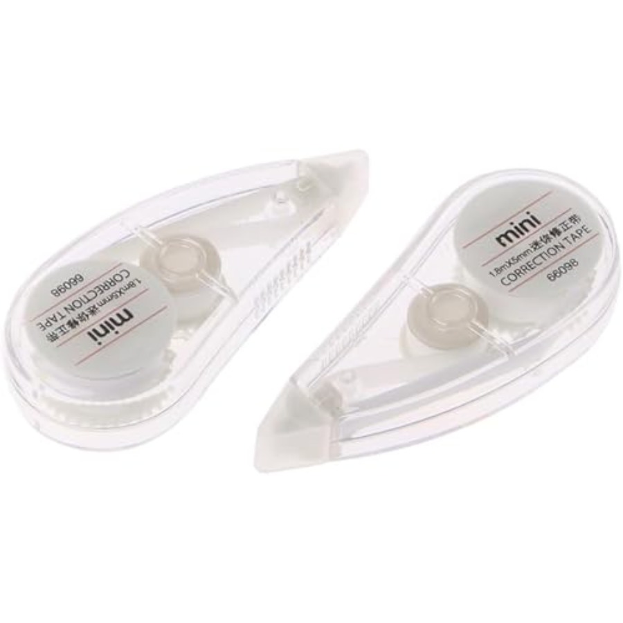 2個入り ホワイト キュート修正テープ ミニローラー ホワイ - Correction Tape Roller のレビューと価格