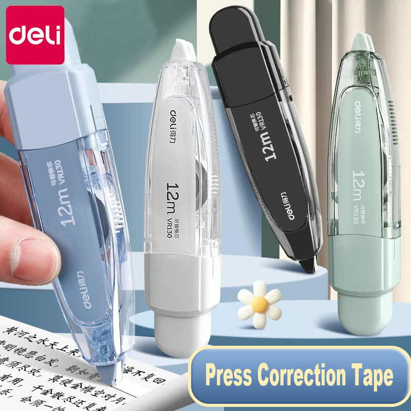 大容量詰め替えプレス修正テープセット、文房具学校事務用品、ペ - Correction Tape Roller のレビューと価格