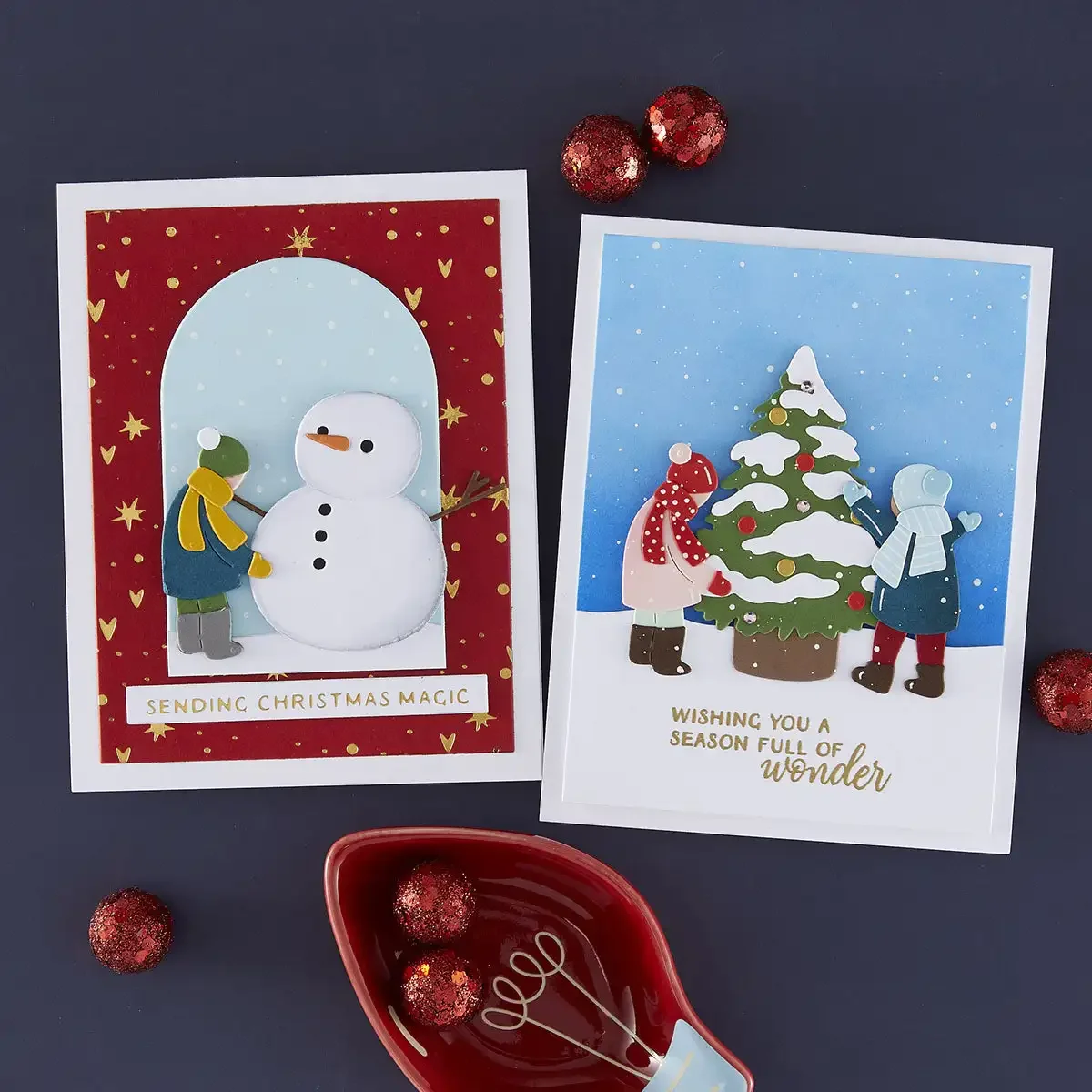 クリスマス雪の日フレンドコレクション金属切削ダイスクリアスタ - Wax Seal Stamp Kit のレビューと価格
