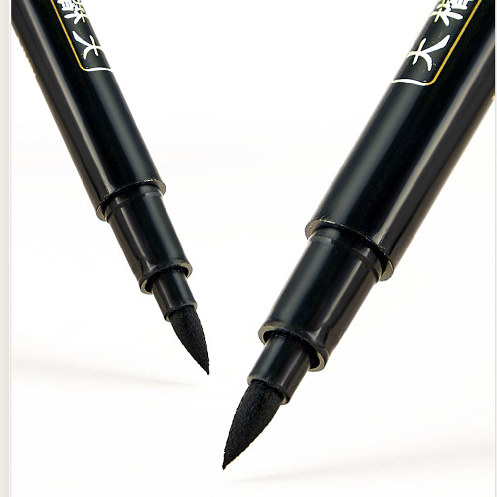 4pc ブラシペン書道ペン中国語単語学習文具学生アート描画マ - Stationery Supplier のレビューと価格