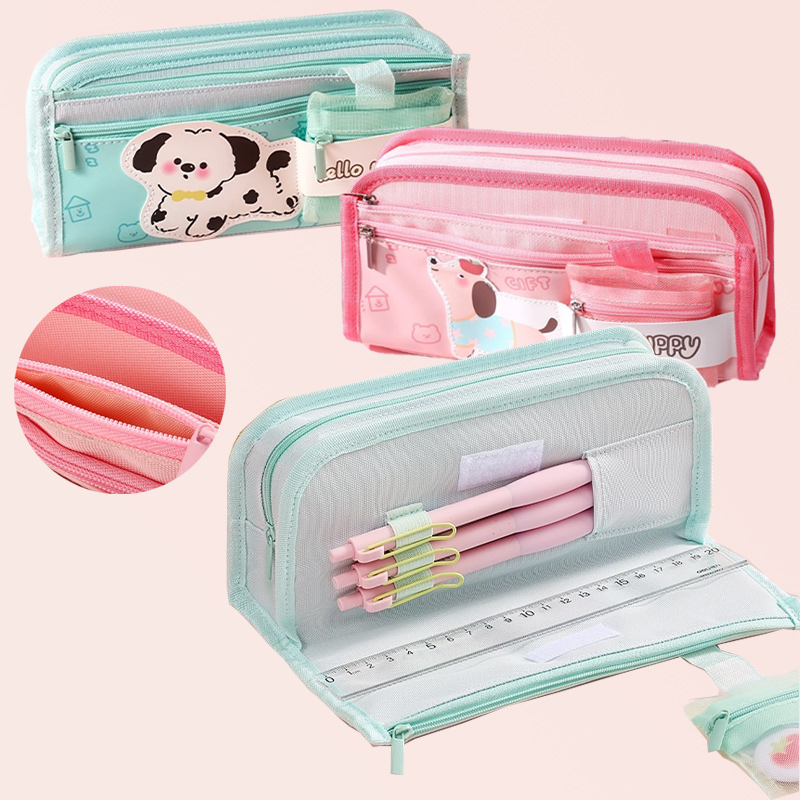 鉛筆バッグ 耐摩耗性 持ち運びが簡単 文房具の保管に オフィ - Stationery And Office Supply Stores のレビューと価格