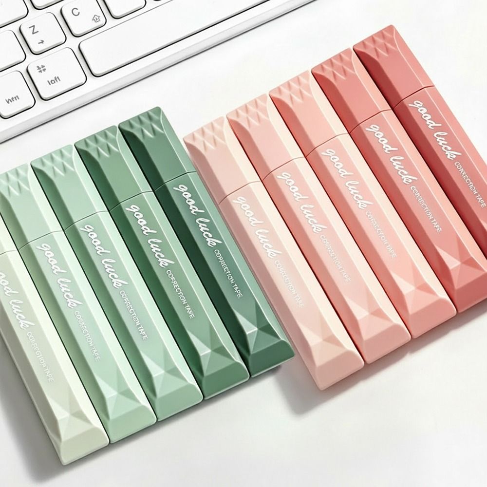5個セット グラデーションカラー修正テープ ペン型 透明 静 - Correction Tape Roller のレビューと価格