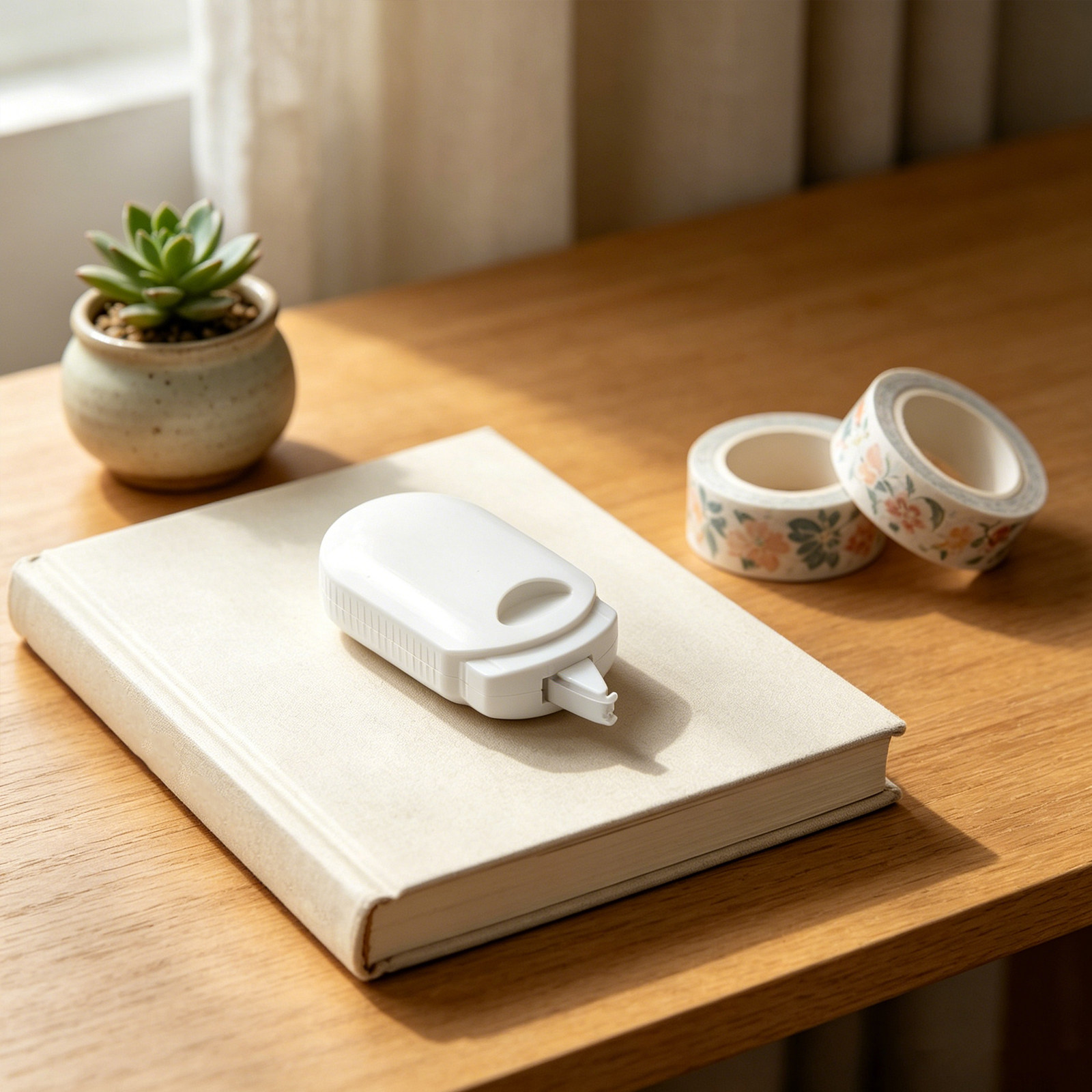 6個入りホワイト修正テープ ミニローラーテープ 人間工学に基 - Correction Tape Roller のレビューと価格