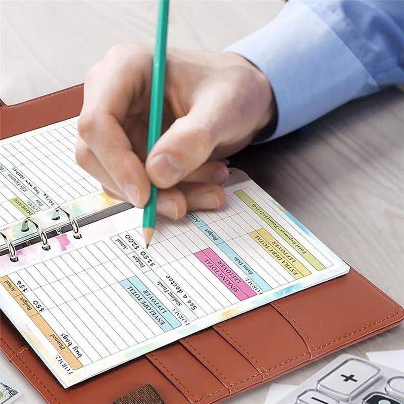 最新のABBQ-A6バジェットプランナーリフィル 82枚 マ - Planner Weekly Budget のレビューと価格