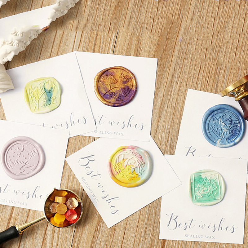 100個入り ヴィンテージワックスシール スタンプ用 レトロ - Wax Seal Stamp Kit のレビューと価格