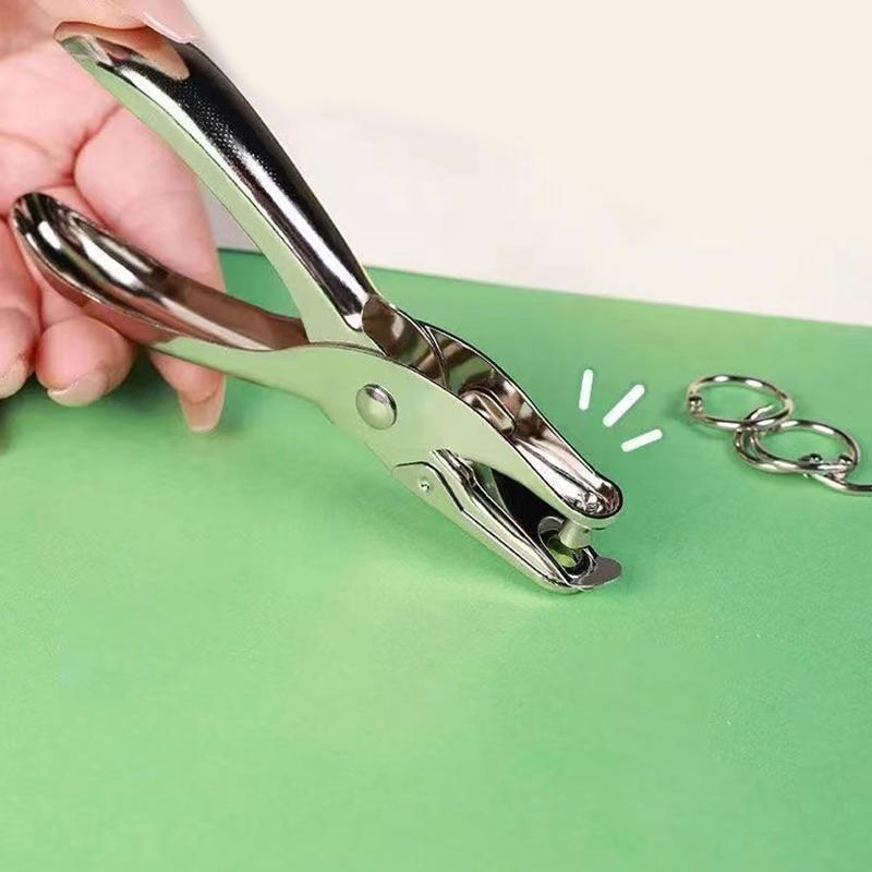 手持ち式金属製文房具用丸穴パンチ、穴径3/6mm、穴あけペン - Paper Punch 3 Hole のレビューと価格