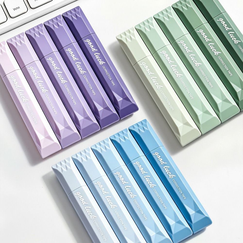 5個セット グラデーションカラー修正テープ ペン型 非透明  - Correction Tape Roller のレビューと価格