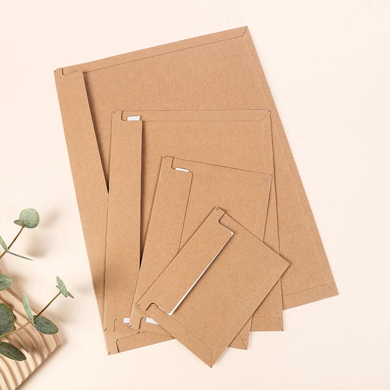 自己粘着性の招待状収納バッグ、ビジネスレター、エクスプレスフ - Letter Envelope Kraft のレビューと価格